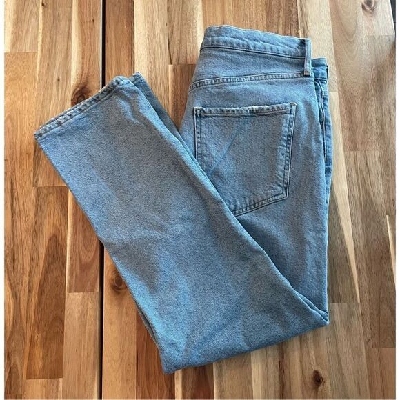 AGOLDE Denim - AGOLDE 90s High Rise Straight Leg Jeans